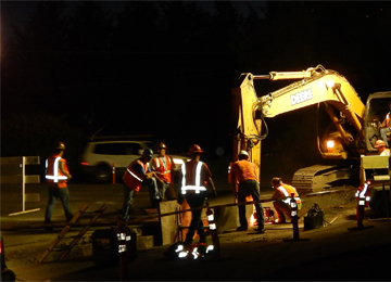 Utility site repair